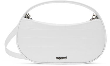 Torbica Coperni Coperni Small Sound Swipe Croco Bag Bela | COPBA72BIS838B, 0