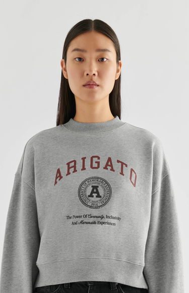 Pulover AXEL ARIGATO University Sweatshirt Siva | A2314002, 5