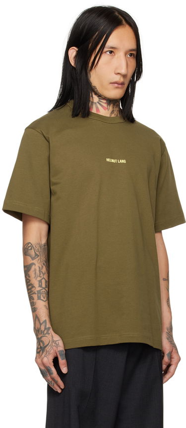 Majica Helmut Lang Space Graphic T-Shirt Zelena | N09HM526, 1