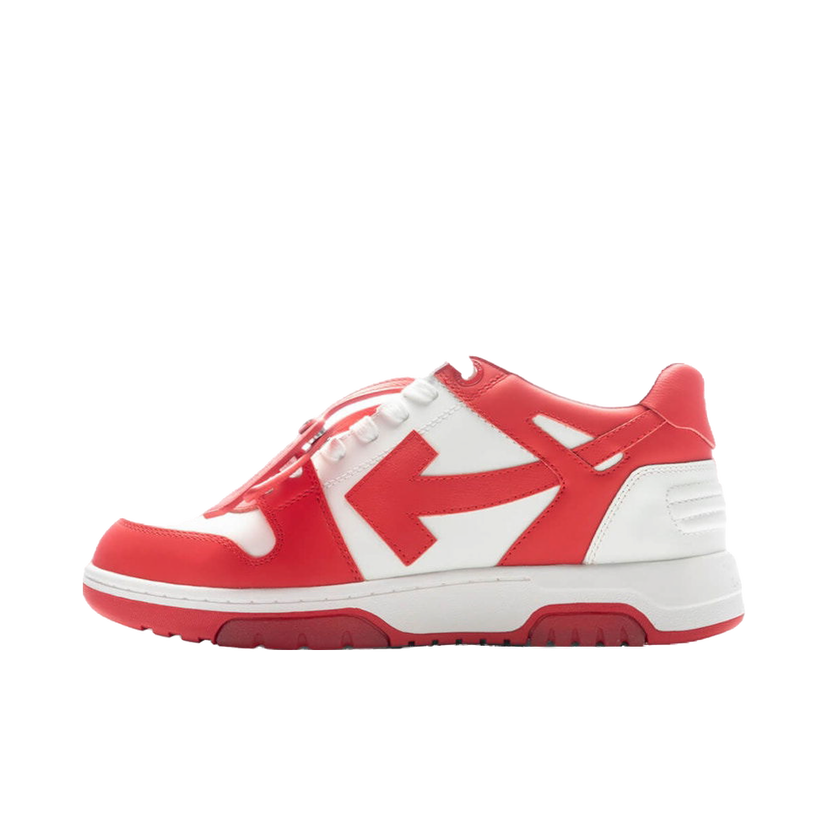 Superge in čevlji Off-White Out Of Office Low White Red Rdeča | OMIA189S23LEA0012501