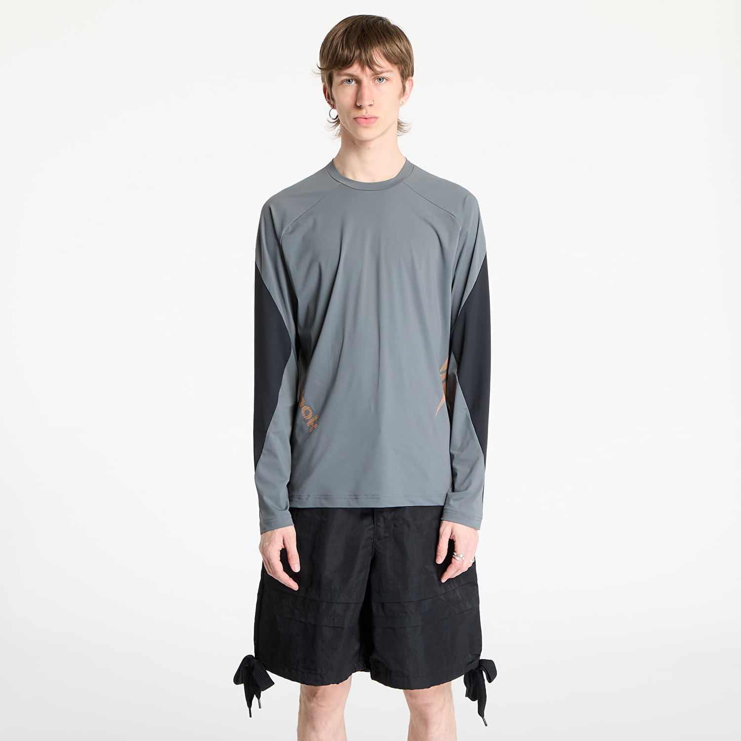 Majica Reebok Longsleeve Run Tee Siva | RMVB00AC99FAB0010910, 0