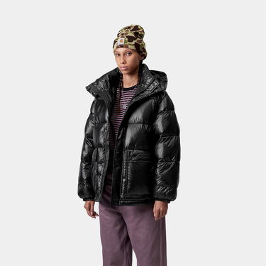 Puhovka Carhartt WIP Benson Puffer Hooded Jacket Črna | I035370_9, 0