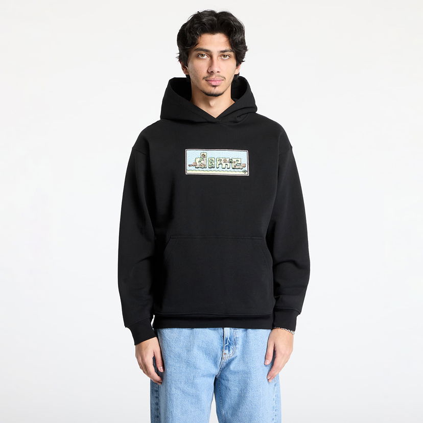 Pulover Dime DIME World Hoodie Črna | DIMEHO2445BLK