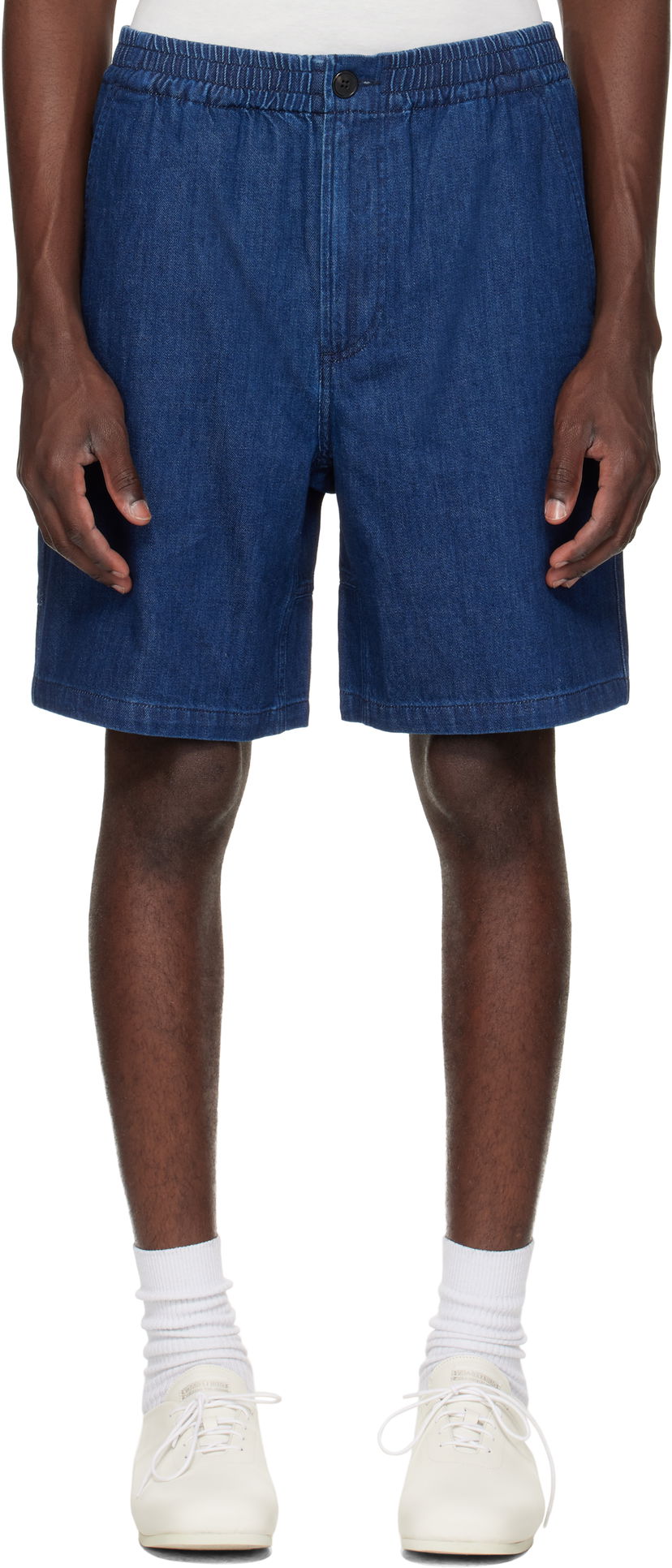 Kratke hlače A.P.C. A.P.C. Norris Denim Shorts Modra | COHAL-H10186