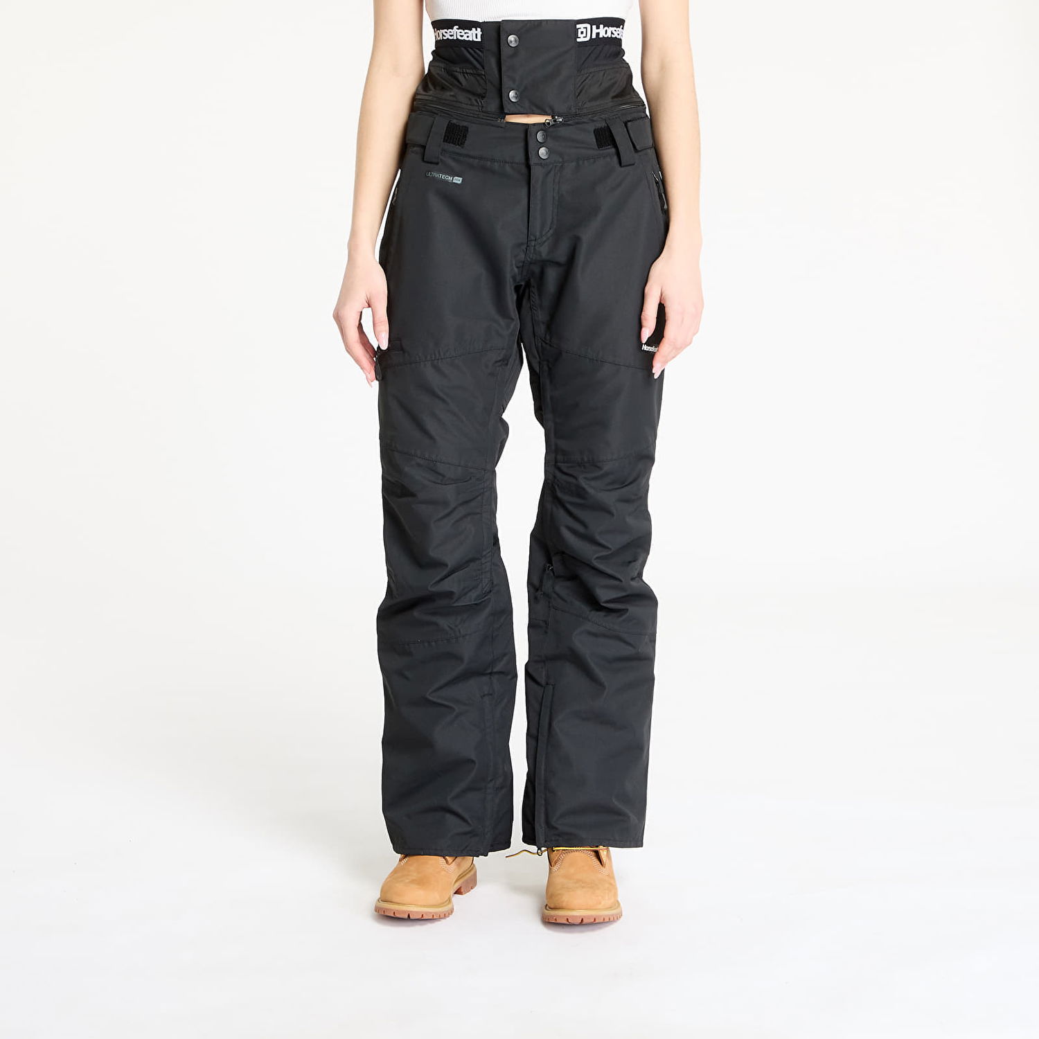 Hlače Horsefeathers Horsefeathers Lotte II Shell Pants Črna | OW225A, 0