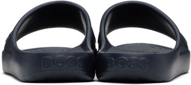 Superge in čevlji BOSS Embossed Logo Pool Slides Mornarica | 50498207, 1
