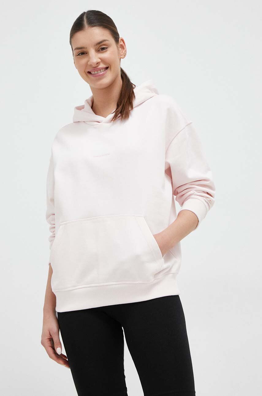 Pulover New Balance Essentials Hoodie Roza | WT23554WAN, 0