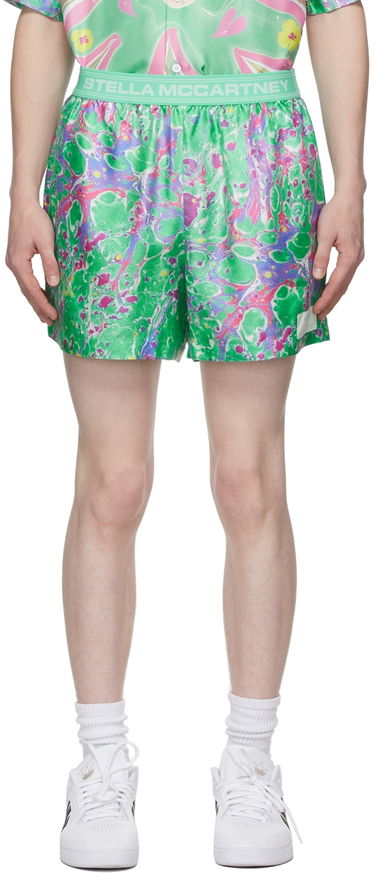 Kratke hlače Stella McCartney Printed Shorts Večbarvna | 604100SSA66, 0
