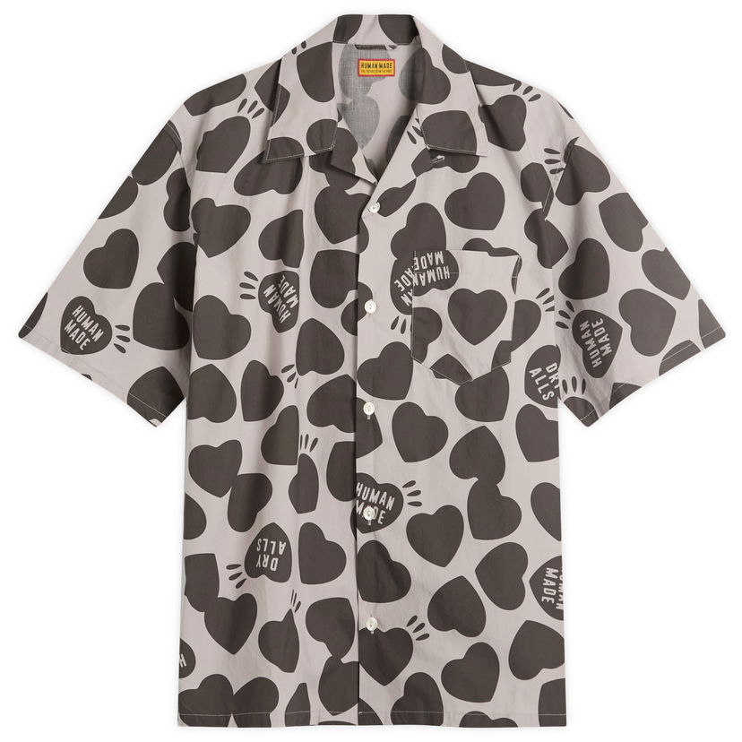 Srajce Human Made Heart Vacation Shirt, Size Large Siva | HM29SH026-GRY