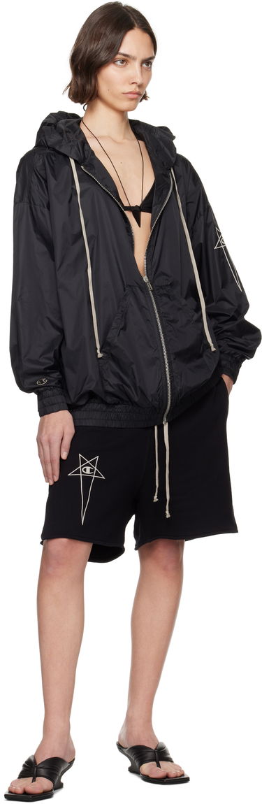 Kratke hlače Rick Owens Rick Owens Champion Edition French Terry Shorts Črna | CW01E1683 CHFE, 4
