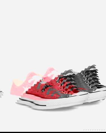 Superge in čevlji Converse Stussy x Chuck 70 Low "Poppy Red" Rdeča | A07664C, 3