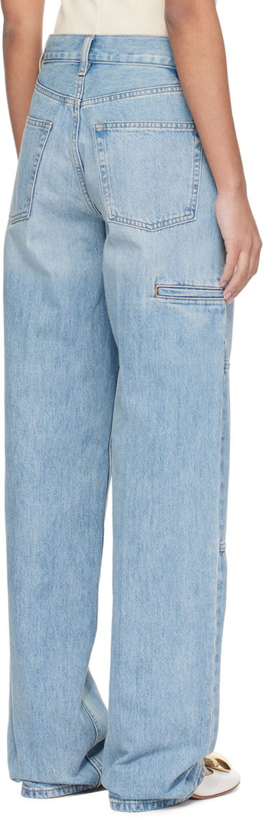 Kavbojke Helmut Lang Helmut Lang Carpenter Wide Leg Jeans Modra | O01DW207, 2