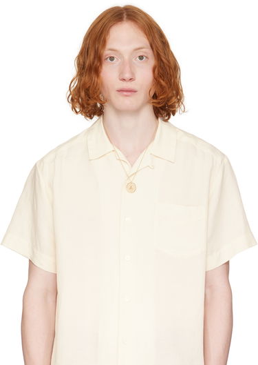 Ogrlica A.P.C. A.P.C. Eloi Perforated Disc Pendant Necklace Kovinski | MEAEC-M70868, 3