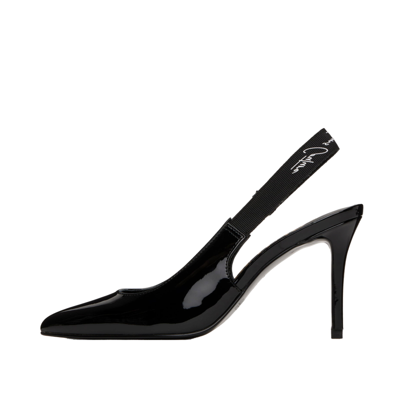 Superge in čevlji Versace Slingback Mid Heel Pumps Črna | E77VA3S52_EZS859
