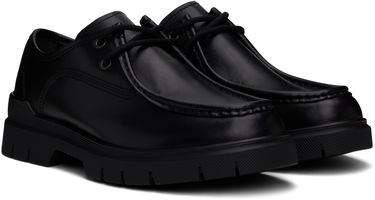 Oblačila BOSS Hugo Double Stitching Derbys Črna | 50536171, 3