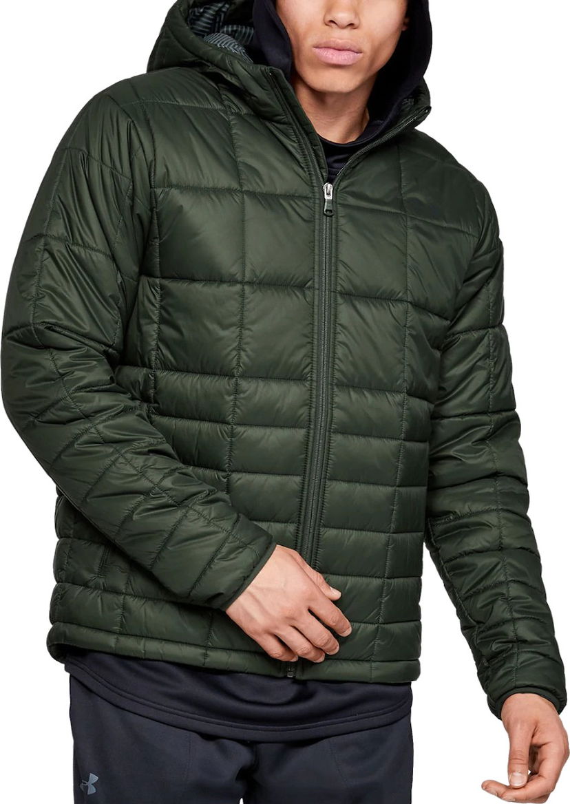 Puhovka Under Armour Insulated Hooded Puffer Jacket Zelena | 1342740-310