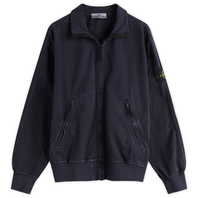Jakna Stone Island Stone Island Old Effect Harrington Jacket, Size Large Mornarica | K2S156100056-V0126