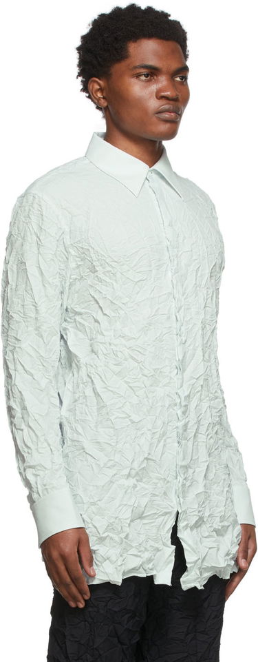 Srajce Dion Lee Crinkle Button-Up Shirt Črna | C5017S22, 4