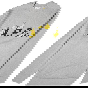 Pleteni pulover A.P.C. Pokémon Pikachu x Crewneck Siva | COGVF-H27863-PLB, 0