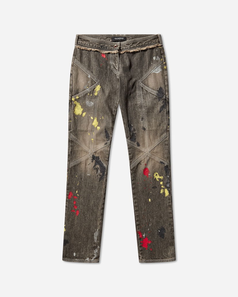 Kavbojke KIKO KOSTADINOV Kiko Kostadinov Painted Slim Jeans Večbarvna | KKWAW25T07 20