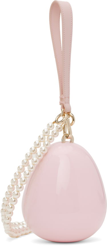 Torbica Simone Rocha Simone Rocha Micro Egg Pearl-Strap Handbag Roza | BAG110CB 0773, 2