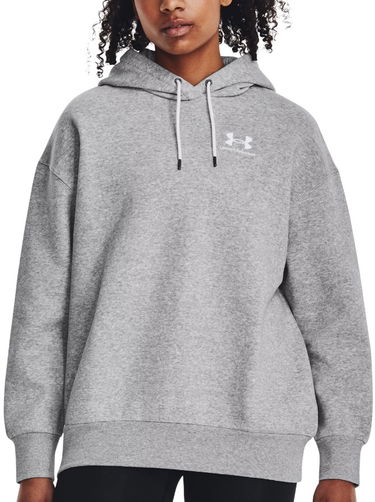Pulover Under Armour Essential Flc OS Hoodie Siva | 1379495-012, 0