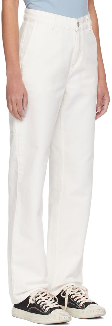 Hlače Carhartt WIP Work In Progress Pierce Trousers Bela | I032966 D602, 1