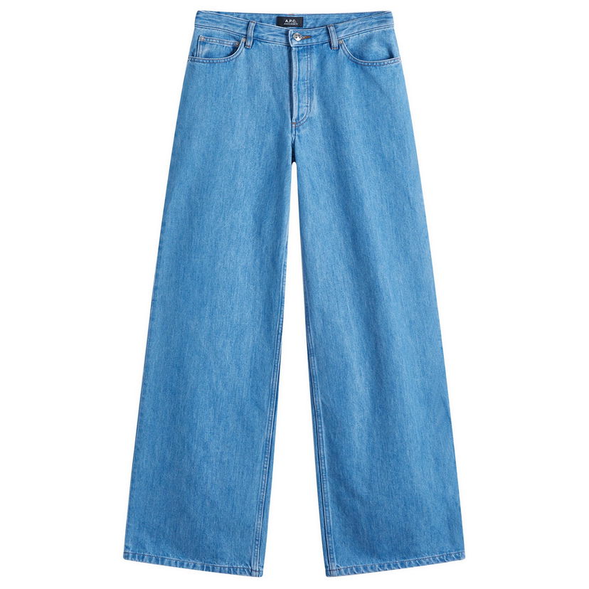 Kavbojke A.P.C. A.P.C. Elisabeth Wide Leg Jeans 24" Modra | COHEQ-F09181