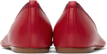 Obleke Dries Van Noten Dries Van Noten Leather Ballerina Flats Rdeča | WS251-1634-140, 1