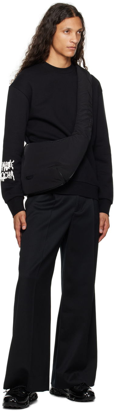 Pulover Simone Rocha Simone Rocha Ribbon Logo Sweatshirt Črna | 5287P19P20-M 0568, 3