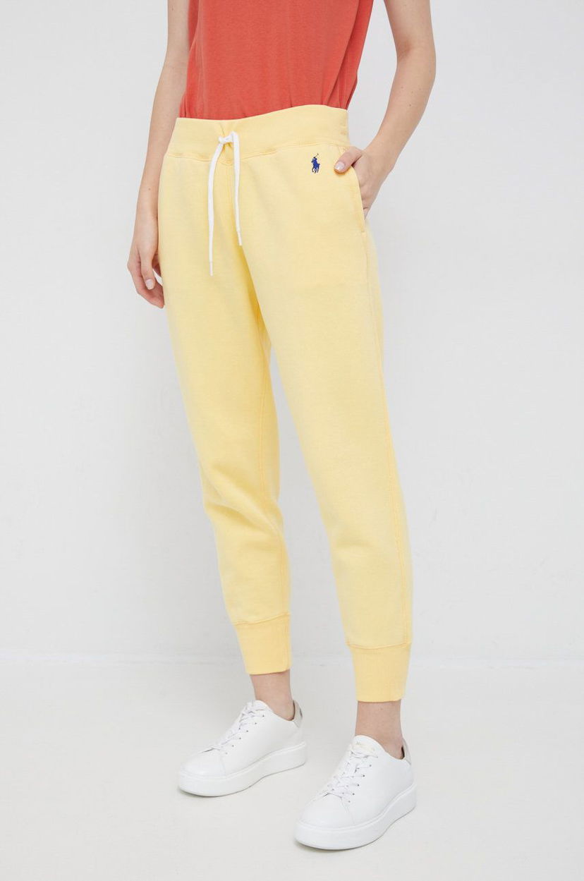 Trenirka Polo by Ralph Lauren Polo Ralph Lauren Fleece Joggers Rumena | 211794397025
