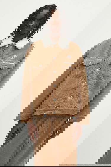 Jakna AAPE by A Bathing Ape AAPE Now Corduroy Jacket Rjava | AAPJKM7660XXN, 0