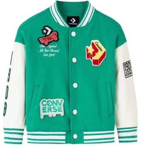 Bomber jakna Converse Converse Golf Jacket Zelena | CV2312030GS-001