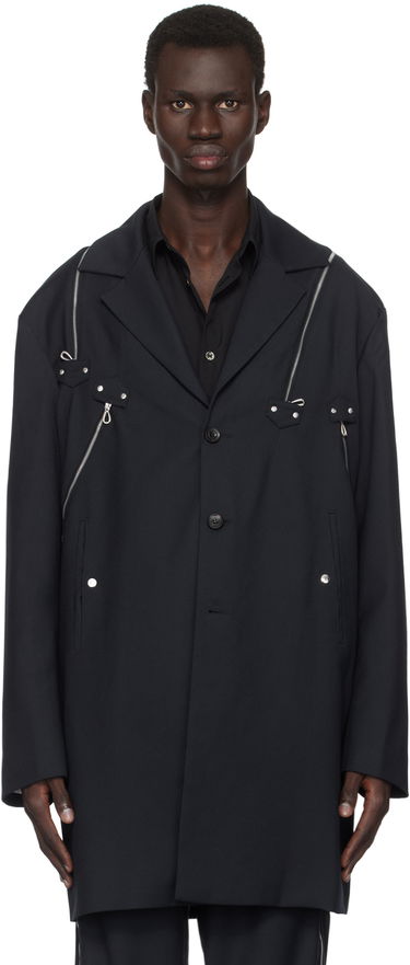 Jakna KIKO KOSTADINOV Kiko Kostadinov Knox Multi Zip Blazer Črna | KKAW24J03-44, 0