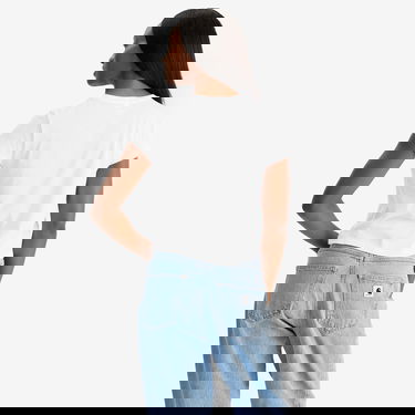 Majica SKIMS Relaxed Fit Shrunken T-Shirt Size Large Bela | SS-STT-6128W-SNOW, 3