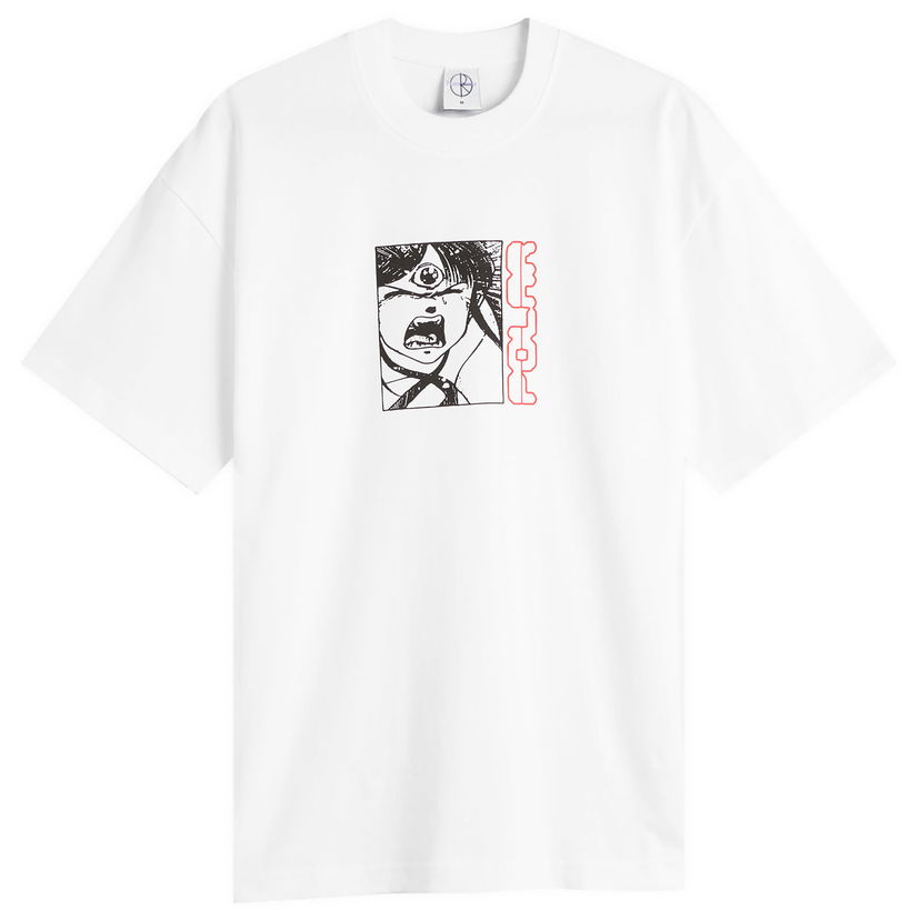 Majica Polar Skate Co. Third Eye Graphic T-Shirt, Size Small Bela | PSC-F25-42-WHT