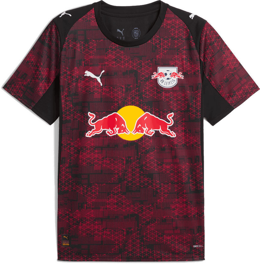 Dres Puma RB Leipzig Third Replica Jersey 2025/26 by Puma Rdeča | 779885-03