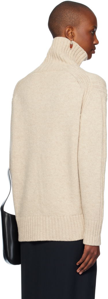Pleteni pulover &Daughter Tunic Turtleneck Sweater Bež | H40670, 2
