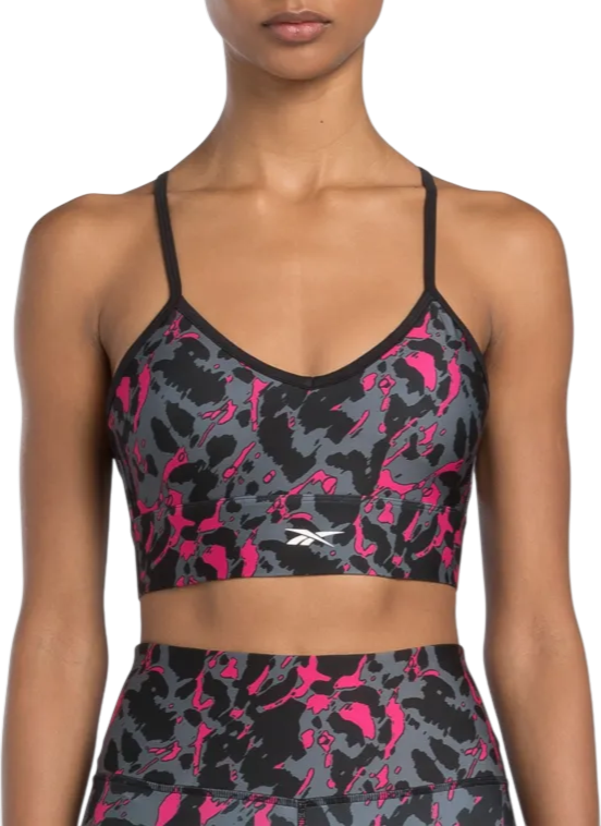 Modrček Reebok Reebok ID Train Printed Sports Bra Večbarvna | 100208502