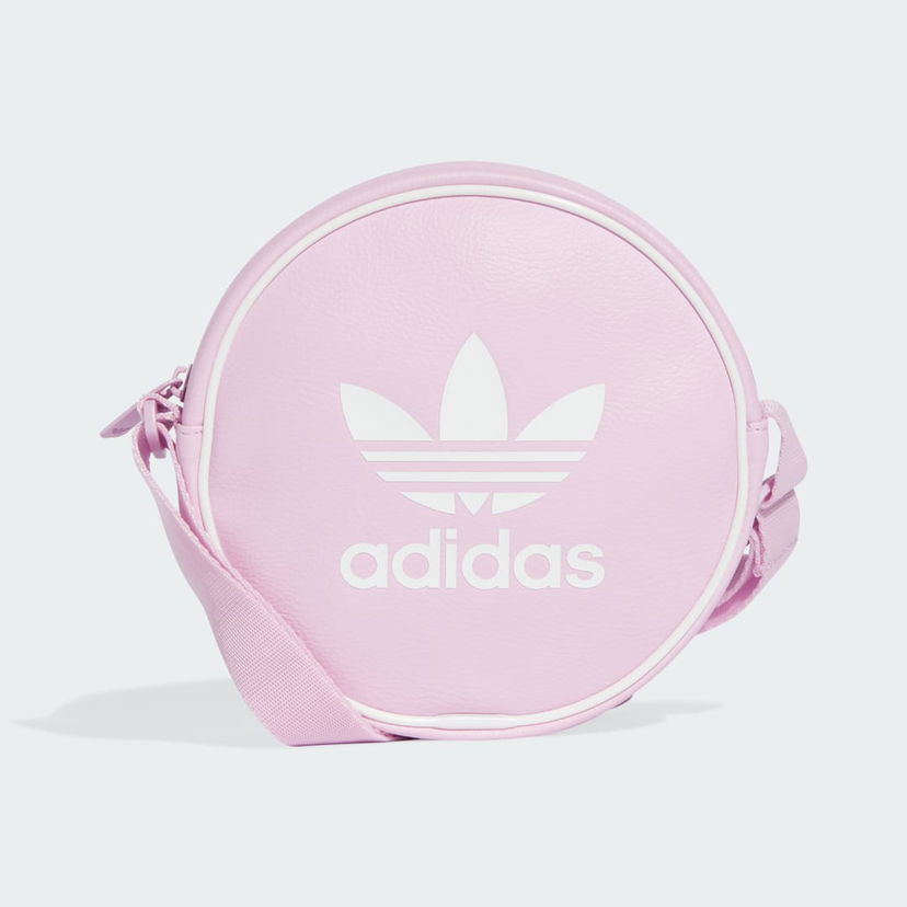 Torba za čez ramo adidas Performance Adicolor Classic Round Crossbody Bag Roza | JI9448