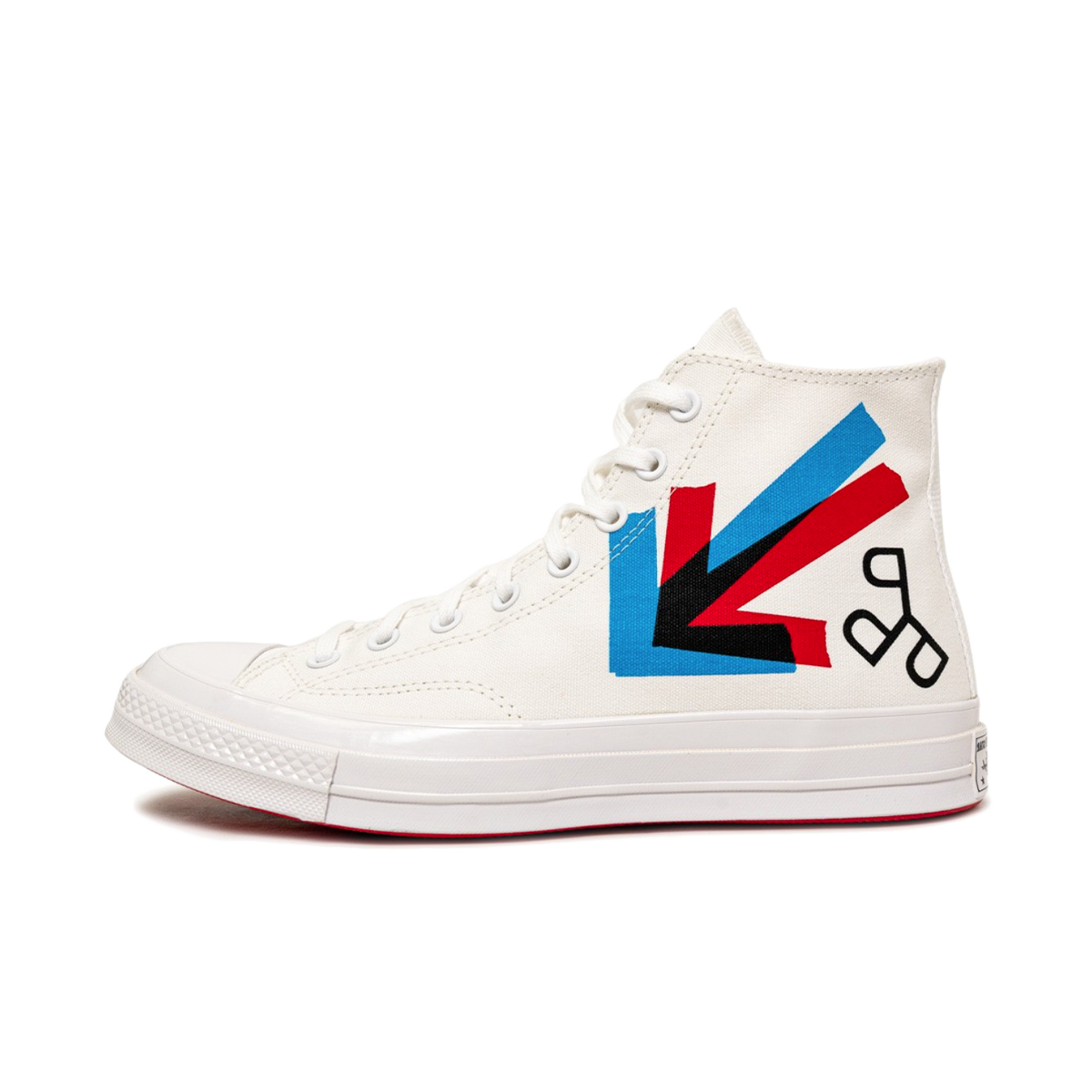 Superge in čevlji Converse Experimental Jetset x Patta x Chuck 70 High Bela | A03173C, 0