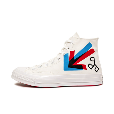 Superge in čevlji Converse Experimental Jetset x Patta x Chuck 70 High Bela | A03173C, 0