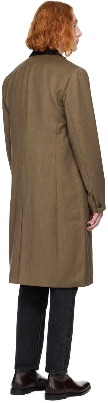 Plašči rag & bone Cambridge Wool-Blend Overcoat Rjava | MBW22H2336AMML, 2