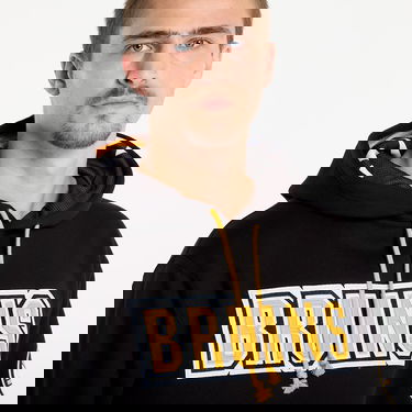 Pulover Mitchell & Ness Mitchell & Ness NHL Playmaker Fleece Hoodie Vintage Logo Bruins Črna | TH11148-BBNBLCK, 1