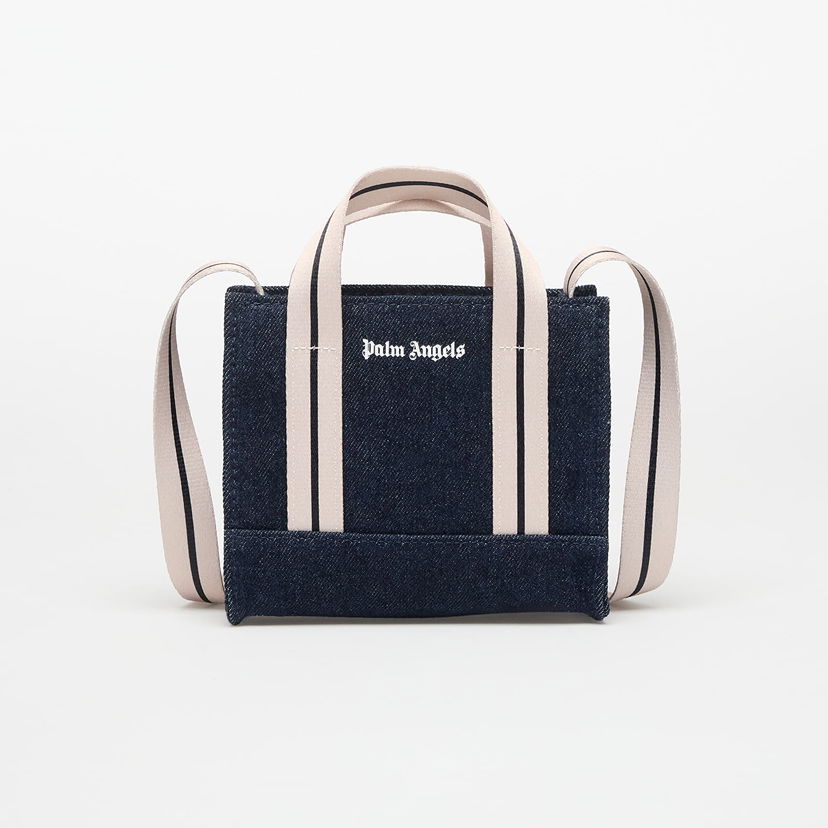 Tote bag Palm Angels Palm Angels Denim Mini Tote Bag Modra | PGNA003S25FAB0014603