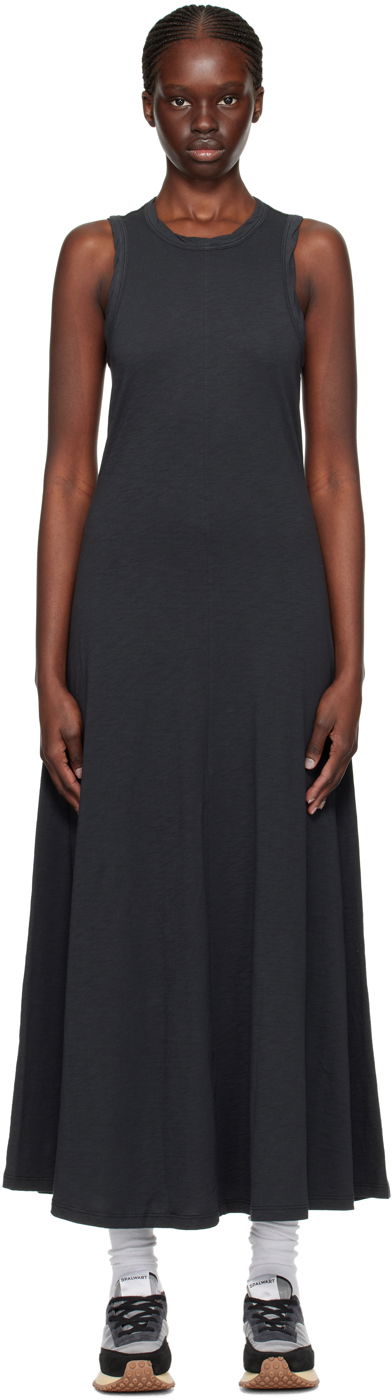 Obleke rag & bone rag & bone Sadie Maxi Dress Črna | WCC24S3003CH03