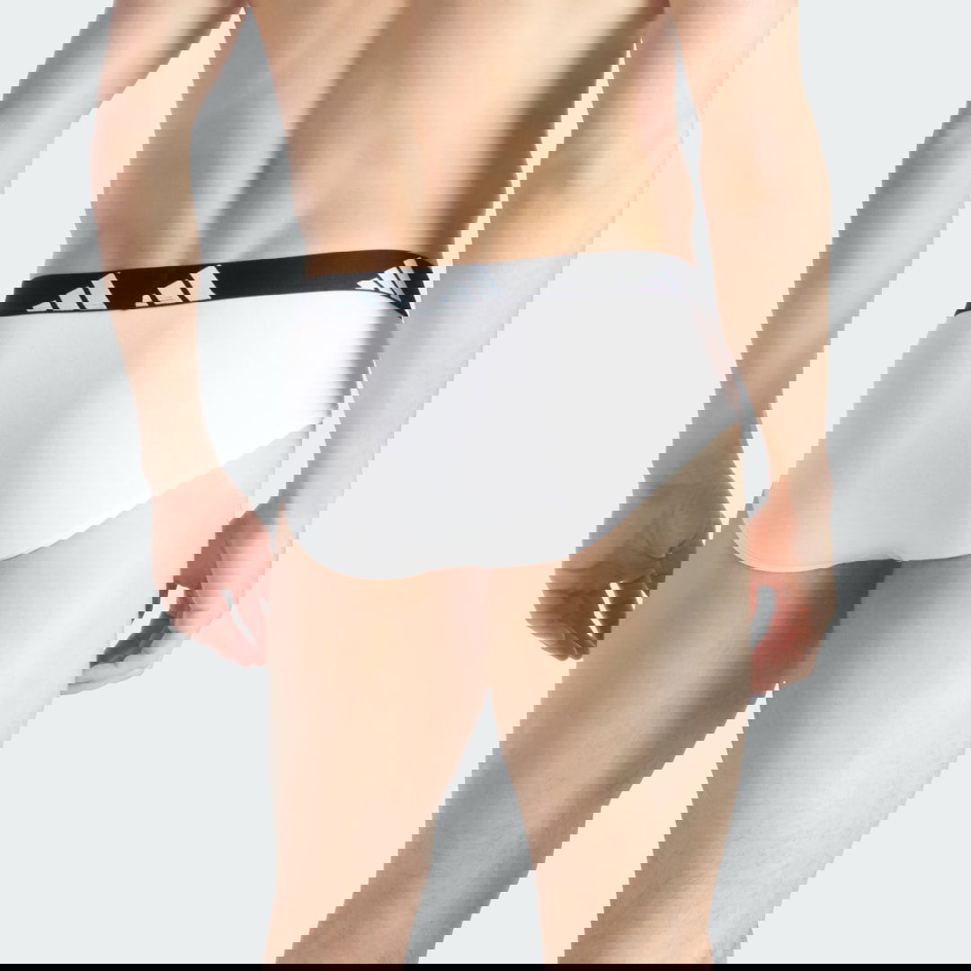 Spodnjice adidas Performance Active Flex Cotton Briefs – 3 Pack Bela | JK3943, 0