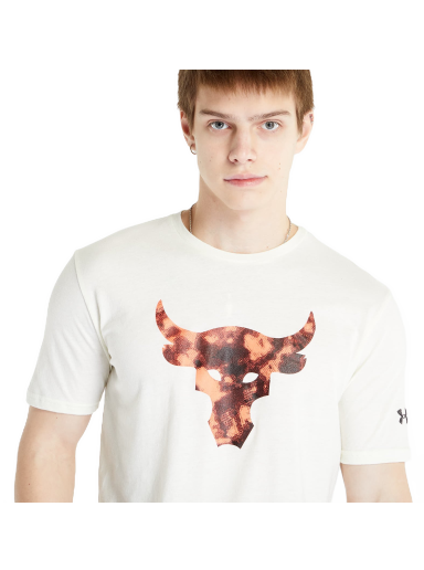 Majica Under Armour Project Rock Brahma Bull Short Sleeve Tee Bela | 1361733-130