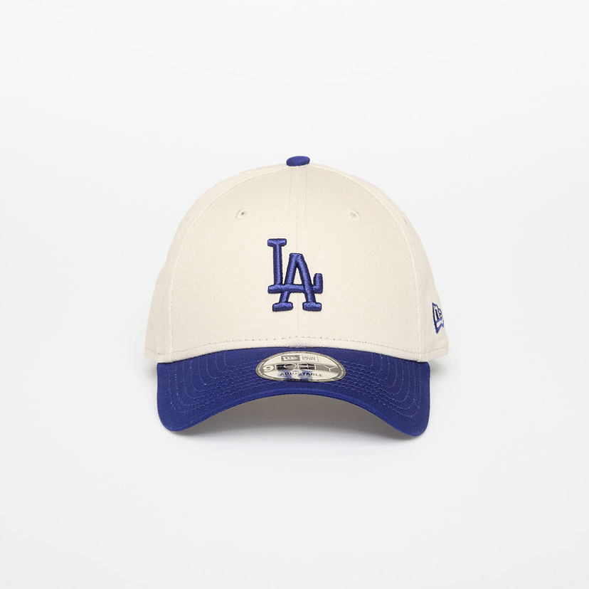 Kapa New Era Los Angeles Dodgers 9FORTY Colour Block Adjustable Cap Bež | 60691259