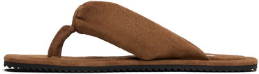 Kopalke The Attico Attico Indie Flip-Flops Rjava | 250WSH00797 LBT007AA, 2